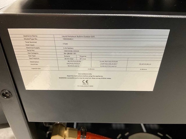 Solcocina 4 piece modular outdoor kitchen bbq / buitenkeuken - afbeelding 38 van  49