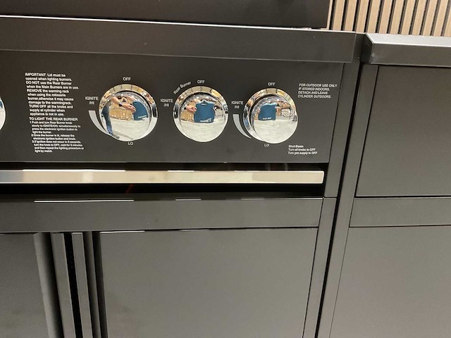 Solcocina 4 piece modular outdoor kitchen bbq / buitenkeuken - afbeelding 49 van  49