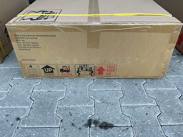 Solcocina 4 piece modular outdoor kitchen bbq / buitenkeuken - afbeelding 38 van  63