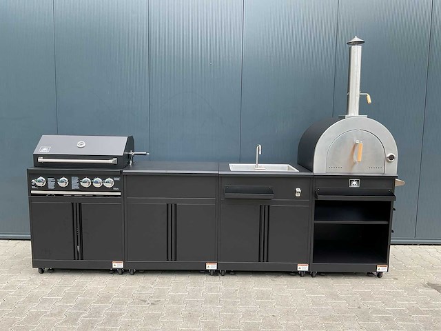Solcocina 4 piece modular outdoor kitchen bbq / buitenkeuken - afbeelding 41 van  63
