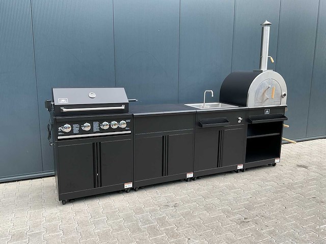 Solcocina 4 piece modular outdoor kitchen bbq / buitenkeuken - afbeelding 57 van  63