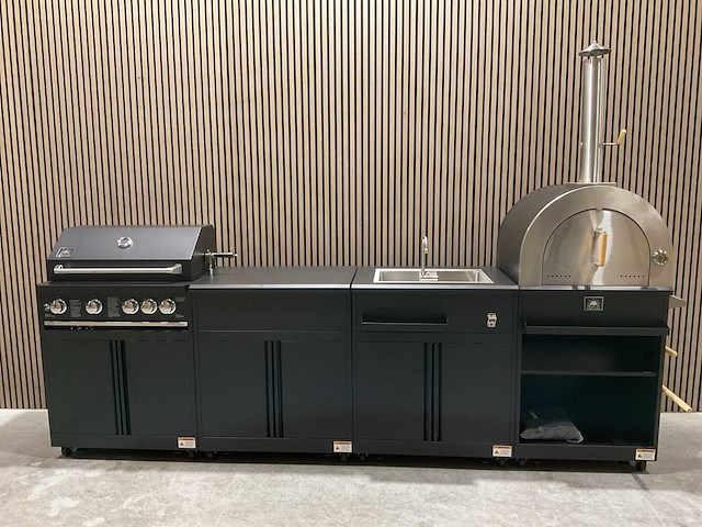 Solcocina 4 piece modular outdoor kitchen bbq / buitenkeuken - afbeelding 12 van  67