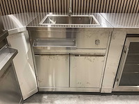 Solcocina pizza-hoek-wasbak-koelkast-grill bbq / buitenkeuken - afbeelding 44 van  57