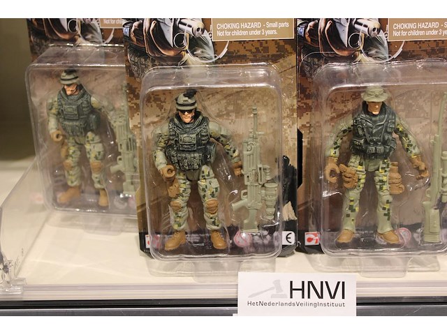 Soldaatfiguren soldierfores, circa 25 stuks. - afbeelding 2 van  2