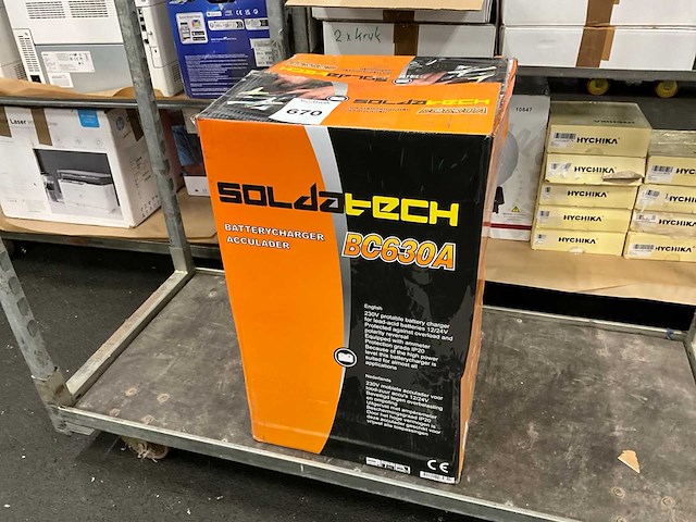 Soldatech - bc630a - acculader - afbeelding 1 van  3