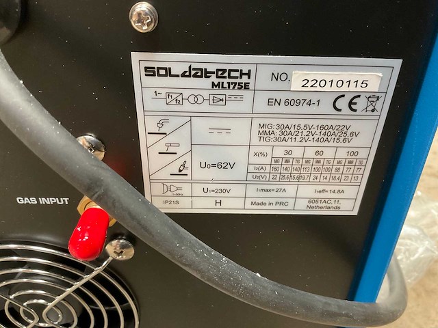 Soldatech ml175e mig lasapparaat - afbeelding 4 van  4