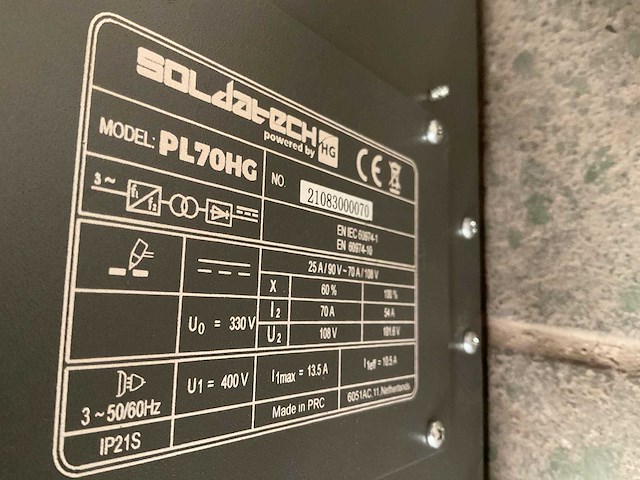 Soldatech pl70hg plasmasnijder - afbeelding 5 van  5
