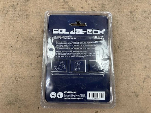 Soldatech wm15mas lasmagneet - afbeelding 2 van  2