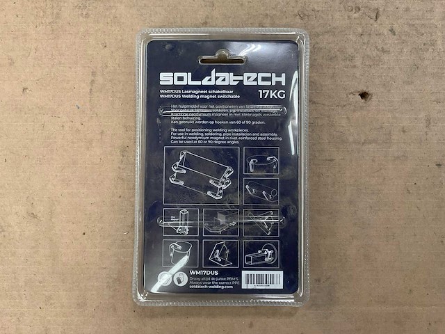 Soldatech wm17dus lasmagneet - afbeelding 2 van  2