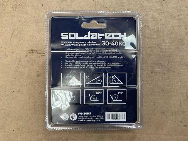 Soldatech wm30hs lasmagneet - afbeelding 2 van  2