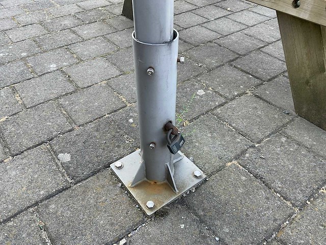 Soler 4x4m parasol - afbeelding 2 van  2
