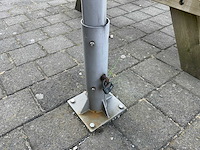 Soler 4x4m parasol - afbeelding 2 van  2