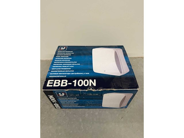 Soler & palau - ebb-100n t - badkamerventilator - afbeelding 1 van  2