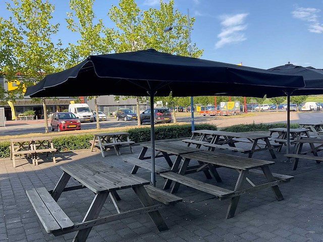 Solero 4x4m parasol - afbeelding 1 van  2
