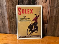Solex - “het goedkoopst in onderhoud / wordt hier verkocht” | horeca-/reclamebord