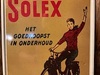 Solex - “het goedkoopst in onderhoud / wordt hier verkocht” | horeca-/reclamebord - afbeelding 3 van  4