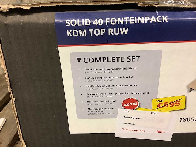 Solid - 40 - complete set solid 40 fonteinpack - afbeelding 2 van  3