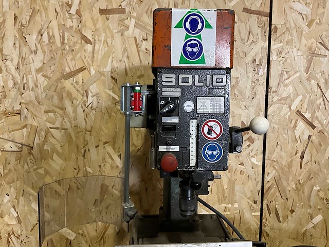 Solid - kolomboormachine + werkbank - afbeelding 3 van  6