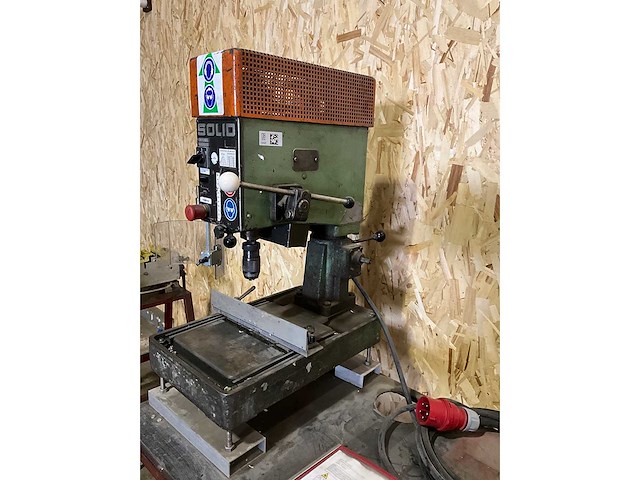 Solid - kolomboormachine + werkbank - afbeelding 5 van  6