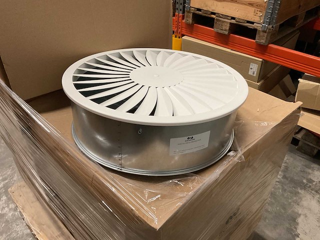 Solid air rtbmou 250 595mm partij wervelroosters, 6 stuks - afbeelding 2 van  4