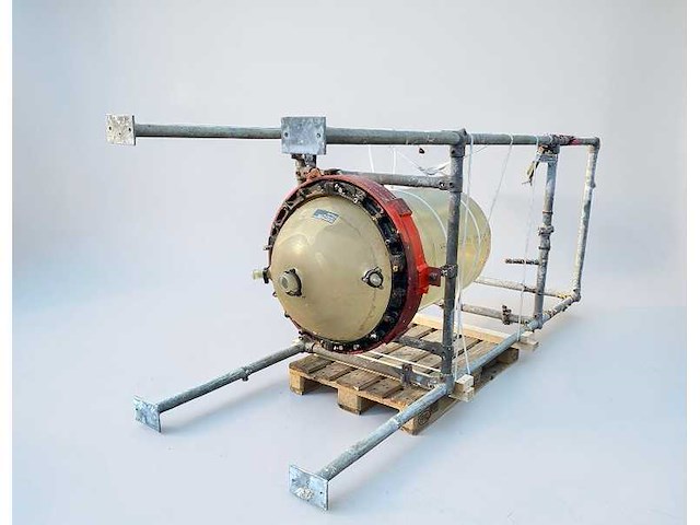 Solid borosilicate solid borosilicate glass reactor vessel - afbeelding 1 van  1