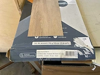 Solid floor sand pvc visgraatdelen ca. 3,6 m² - afbeelding 2 van  2