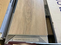 Solid floor sand pvc vloerdelen click ca. 4 m² - afbeelding 3 van  3