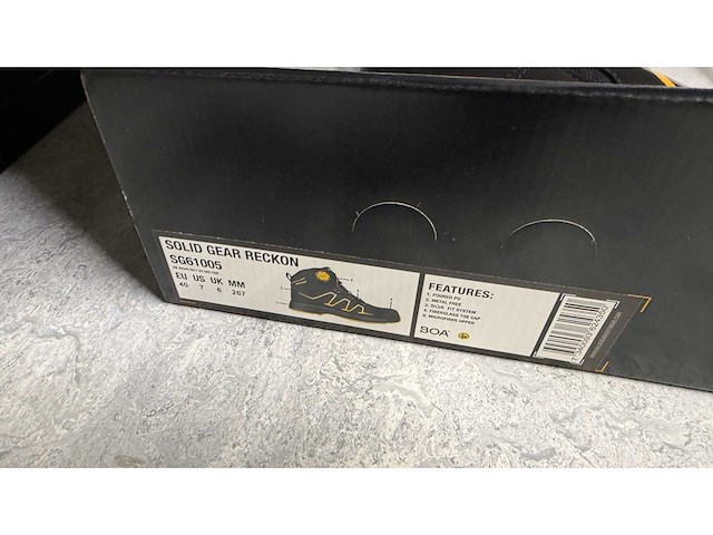 Solid gear reckon - maat 40 werkschoenen - afbeelding 2 van  3