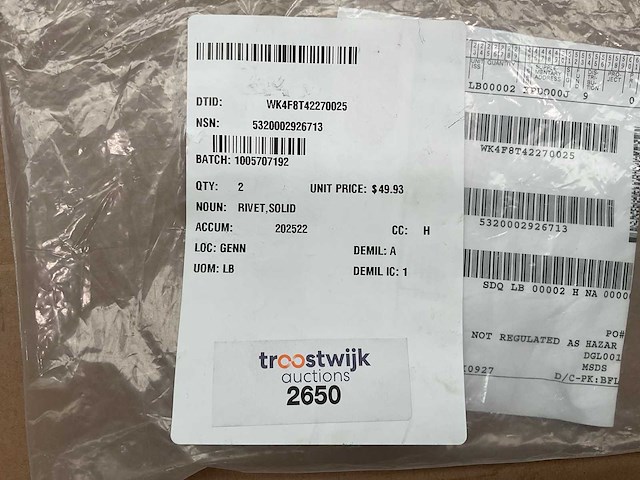 Solid rivet (2x) - afbeelding 2 van  5