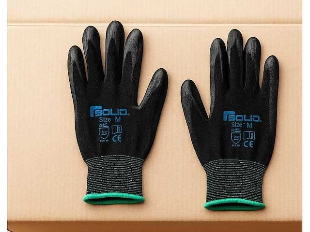 Solid werkhandschoenenen-paar maat s (1512x) - afbeelding 1 van  3