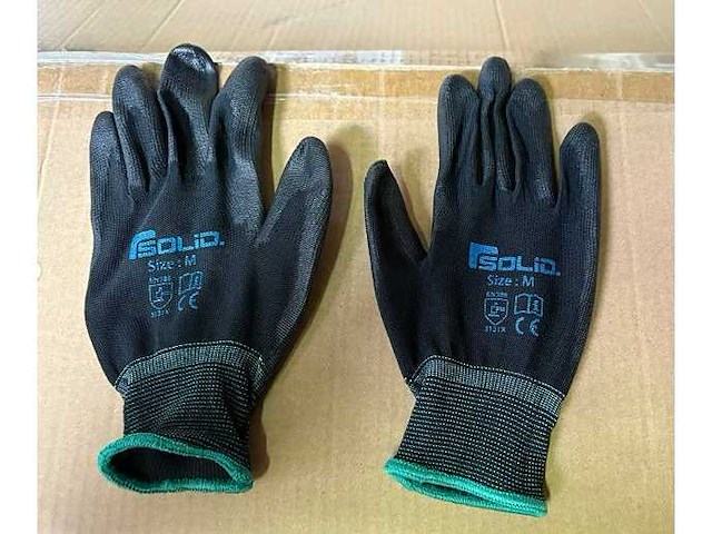 Solid werkhandschoenenen-paar maat s (1512x) - afbeelding 2 van  3