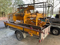 Solide aanhangwagen compeet met aannemersmaterialen - afbeelding 3 van  5