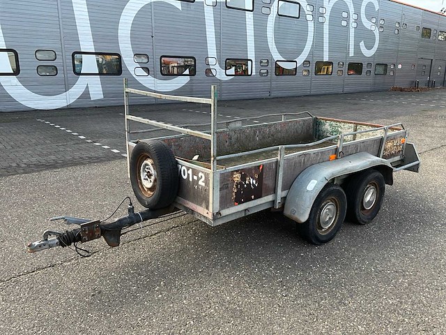 Solide c2000mr tandemas aanhangwagen wg-98-ty - afbeelding 1 van  14