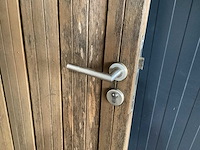 Solide hout tuindeur - afbeelding 4 van  4