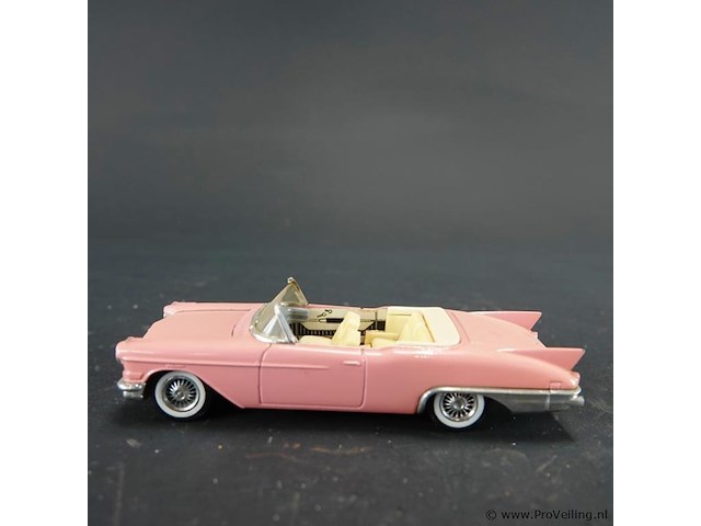 Solido 1957 cadillac biarritz eldorado roze #4500 - afbeelding 2 van  7