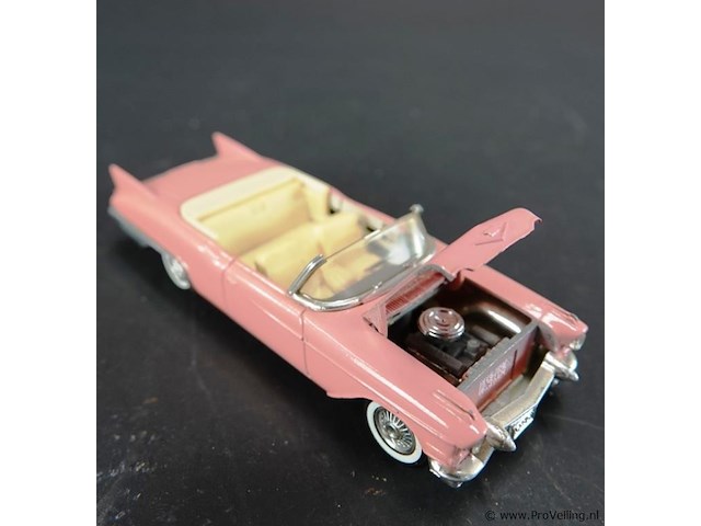 Solido 1957 cadillac biarritz eldorado roze #4500 - afbeelding 5 van  7