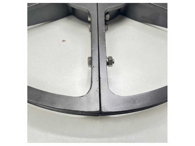 Solimar 300mm stalen quadrant radius 270d - afbeelding 2 van  3