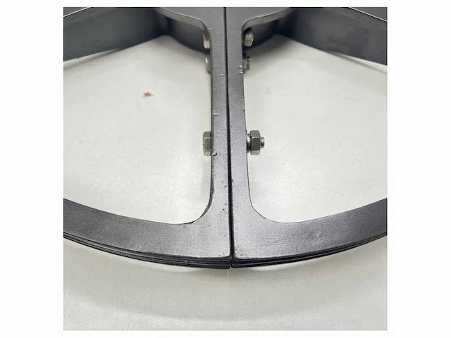 Solimar 300mm stalen quadrant radius 270d - afbeelding 3 van  4