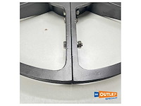 Solimar 300mm steel quadrant radius 270d - afbeelding 8 van  8