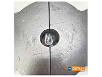 Solimar 300mm steel quadrant radius 270d - afbeelding 2 van  8