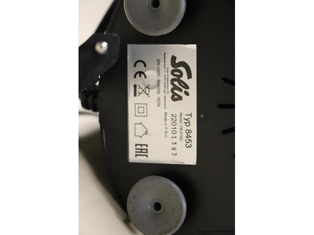 Solis citruspers typ 8453 model fb-61-16c - afbeelding 4 van  4