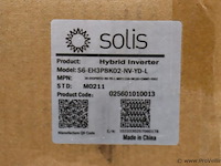 Solis hybride omvormer eh3p8k02-nv-yd-l - afbeelding 3 van  3