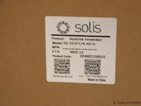 Solis hybride omvormer s6-eh3p12k-nd-h, 3 fase - afbeelding 3 van  3