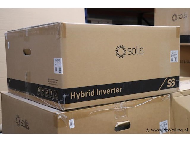 Solis hybride omvormer s6-eh3p12k-nd-h, 3 fase - afbeelding 2 van  4