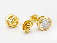 Solitair oorbellen briljant 2.00 ct - afbeelding 4 van  9