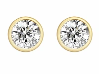 Solitair oorbellen briljant 2.00 ct - afbeelding 7 van  9
