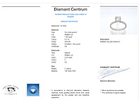 Solitair ring met een briljant geslepen diamant van 1.00 carat - afbeelding 3 van  9