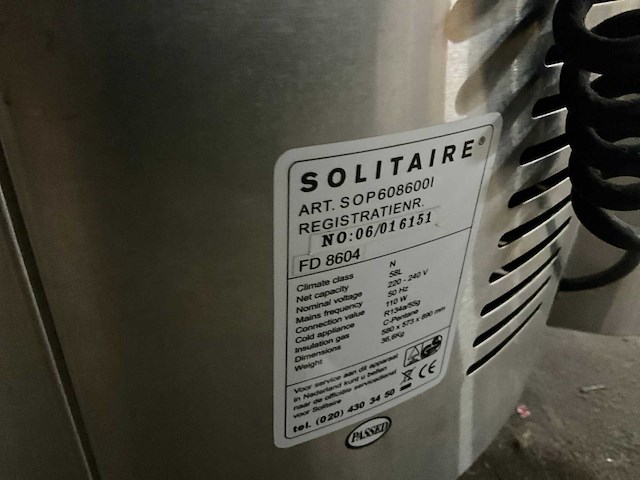 Solitaire cooltender fd8604 mobiele koeling - afbeelding 6 van  6