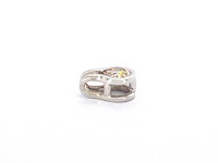 Solitaire hanger met een natuurlijke briljant geslepen diamant, excl. ketting - afbeelding 5 van  9