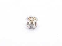 Solitaire hanger met een natuurlijke briljant geslepen diamant - afbeelding 8 van  8